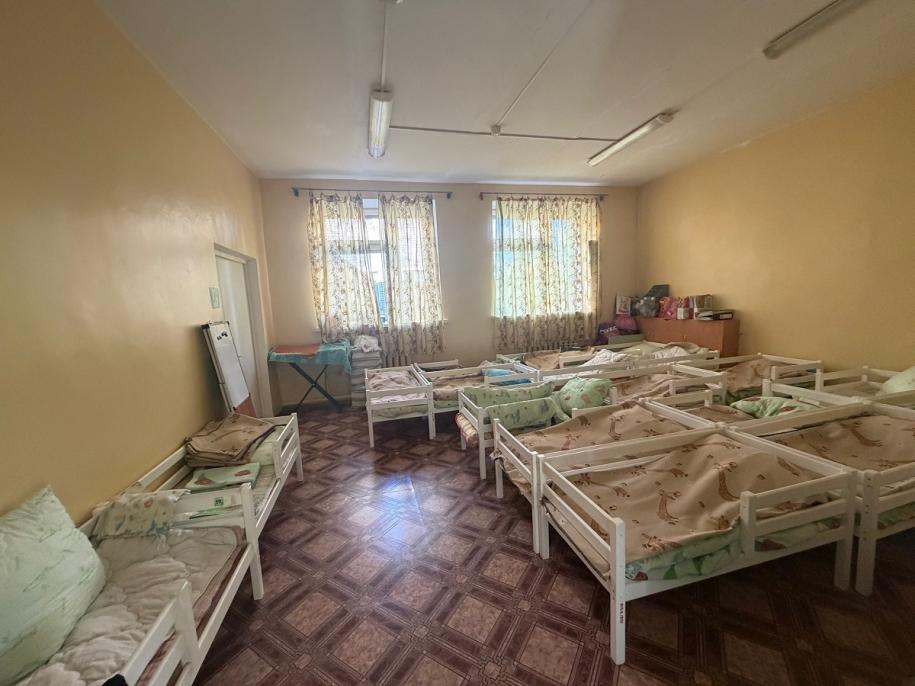 Кровати в детском саду