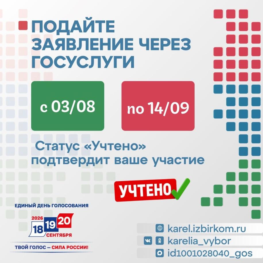 сроки подачи заявления