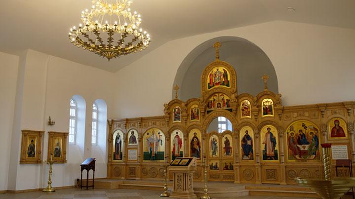 Убранство в Кончезерском храме