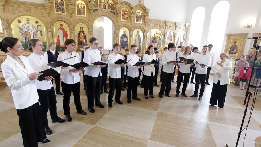 Хор Пеллерво в Кончезерском храме