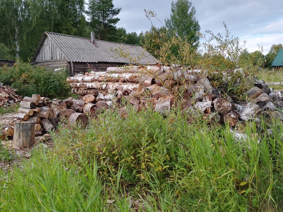 Дрова,заказанные для матери Сергеем