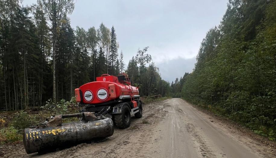 Дорога в Медвежьегорском районе