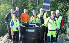 Первая станция. Данные с нее уже постпуают на сервер