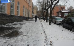 Первый снег Петрозаводск