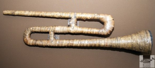 Труба пастушья. XIX в. Национальный музей Республики Карелия